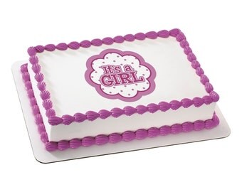 Edible Image It's a GIRL