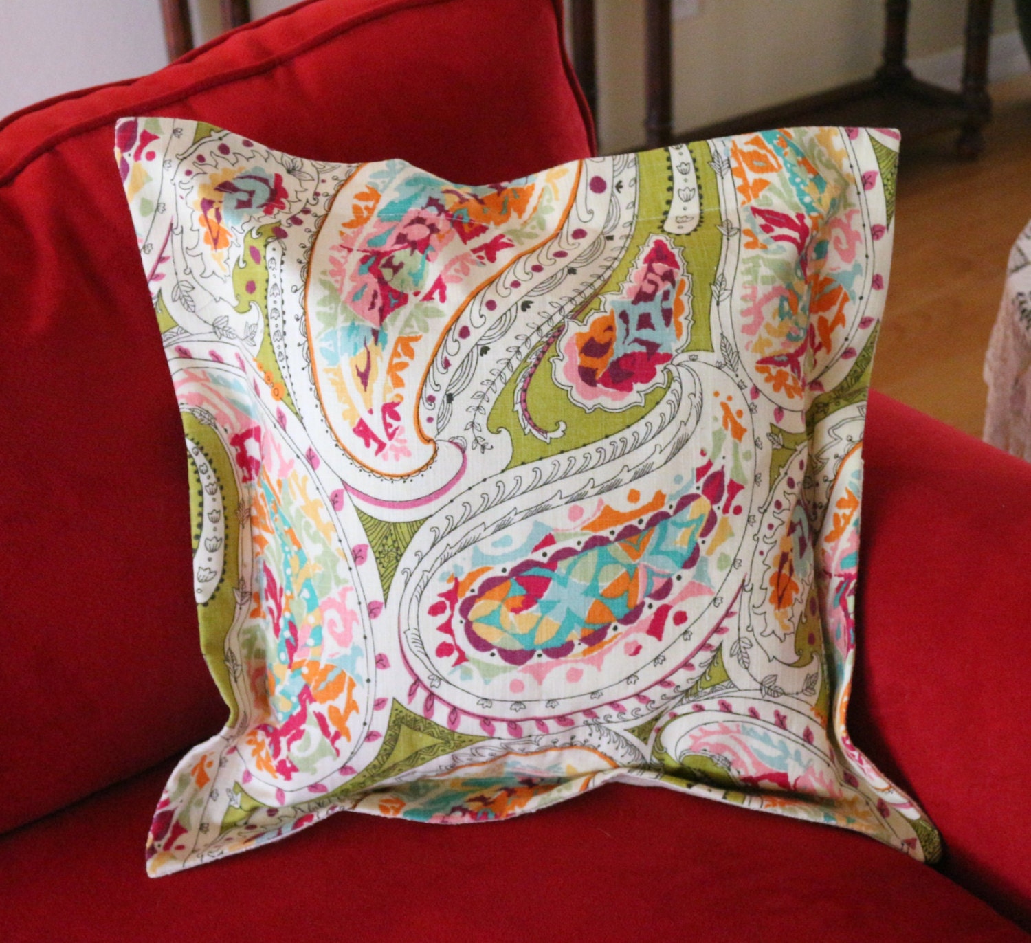 20 inch Pillow Cover//Bright Colored Pillow by GotPillows on Etsy