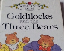 Vintage 1980s Ladybird Book, Goldilocks and the Three Bears. Series ...