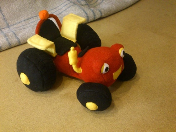 tractor plush toy