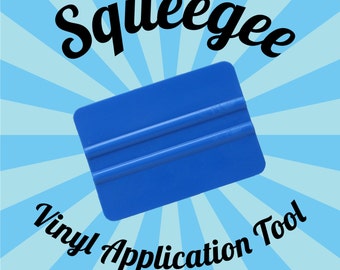 Squeegee - Vinyl Decal Application tool - To Be Purchased as ADD ON To Decal ONLY Lighthouse Decals