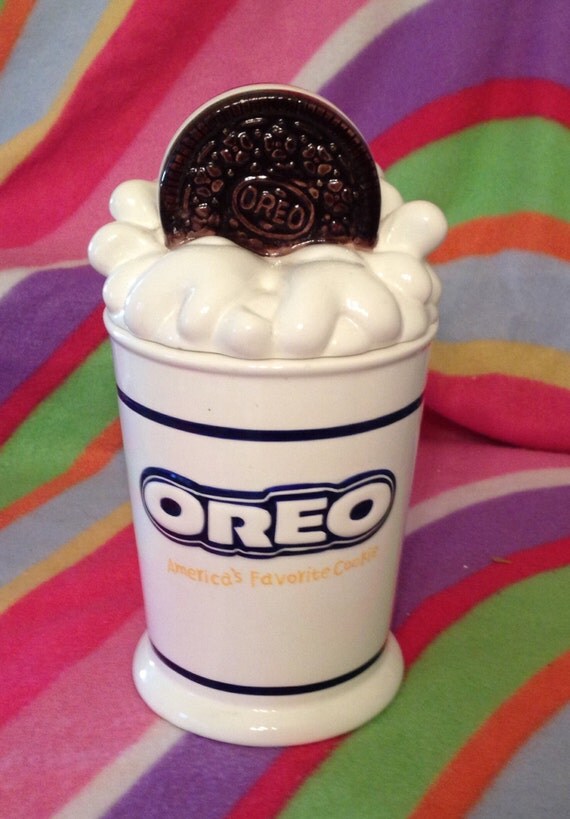Sweet Oreo Cookie Jar by Timelessthings17 on Etsy