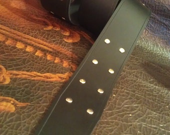 Extra Wide Leather Guitar Strap - Made To Order