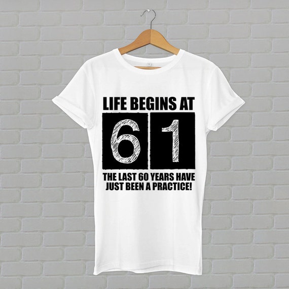 61st birthday shirt ideas for her
