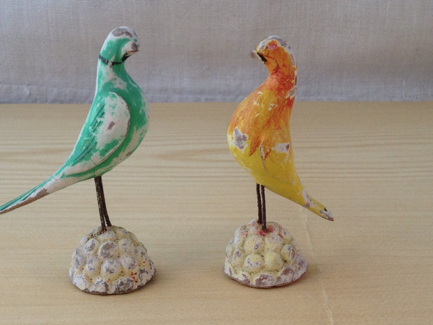 Vintage Ceramic Bird Figurines