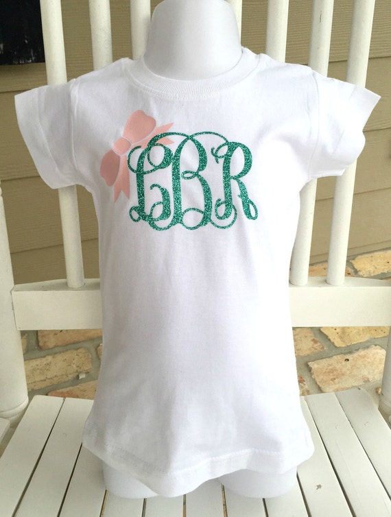 pink monogram shirt