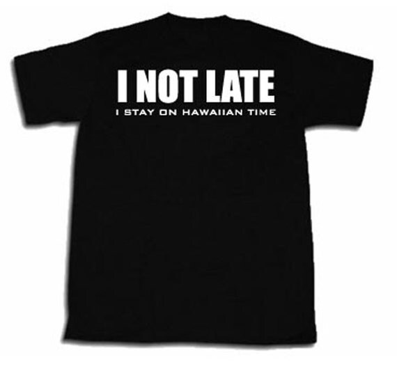 no time t shirt