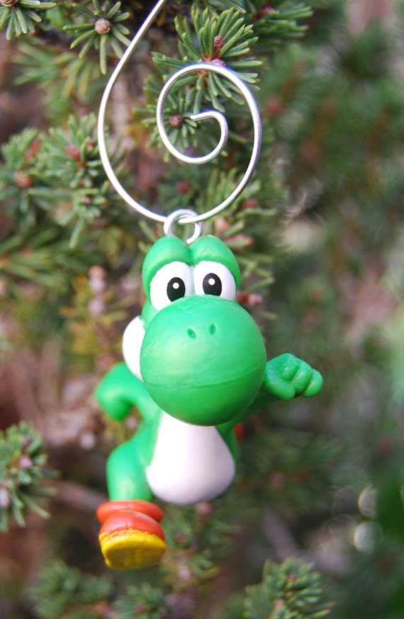 nintendo super mario jumping yoshi christmas ornament nintendo super mario jumping yoshi christmas ornament