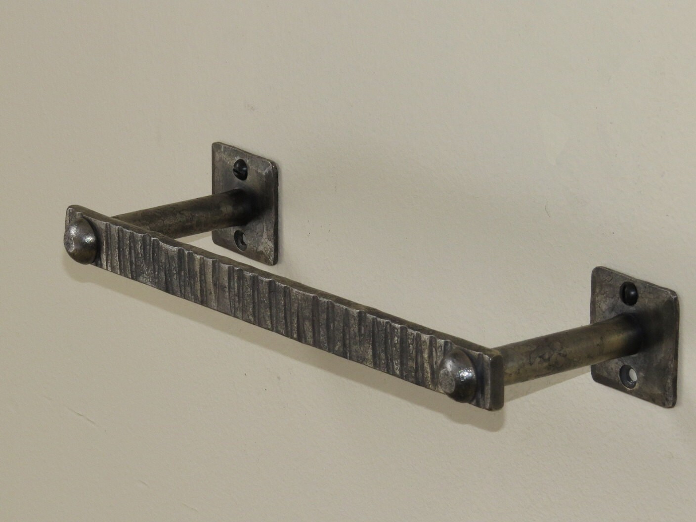 Hand 9 Hand Towel Bar with by AdirondackBlacksmith on Etsy