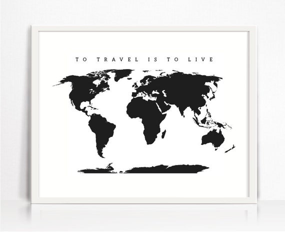 world map printable wall art world map print world map