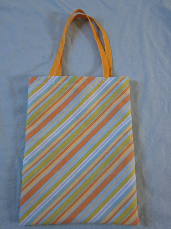 Small Summer Tote, Kids beach bag, Reusable Gift Bag, Lunch Bag ...