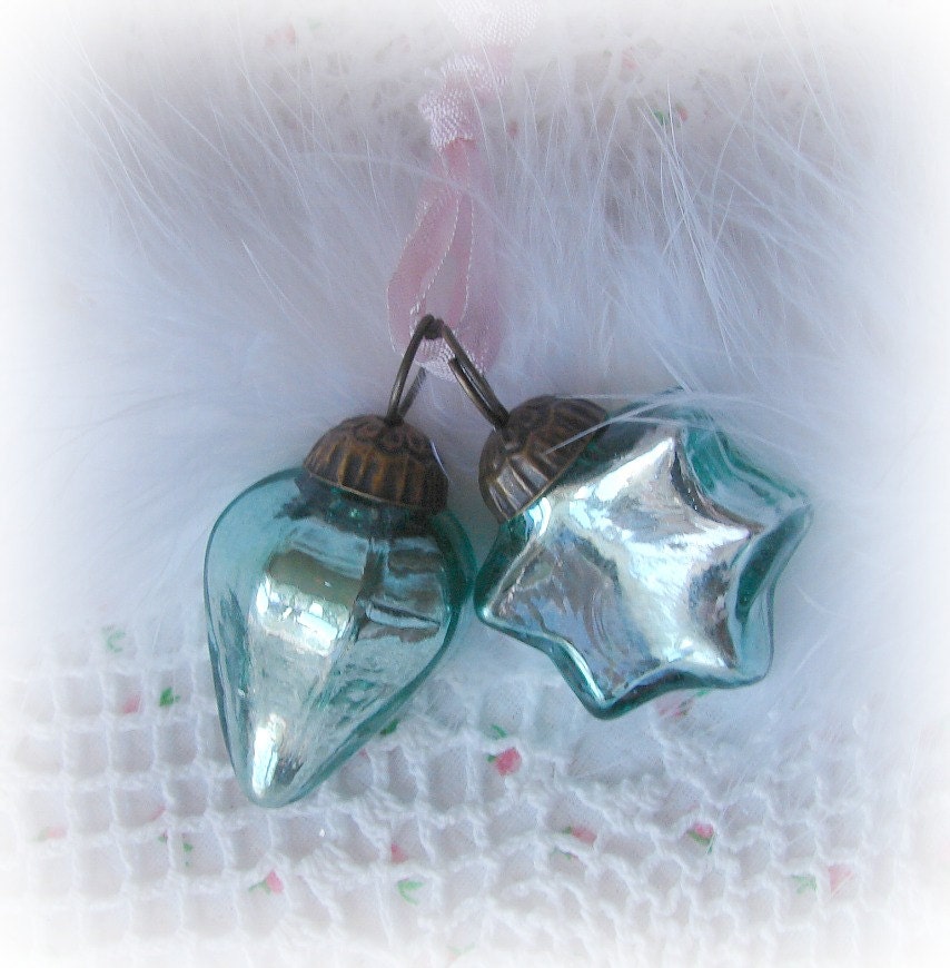 Mini Mercury Glass Ornaments Christmas Ornaments Mercury