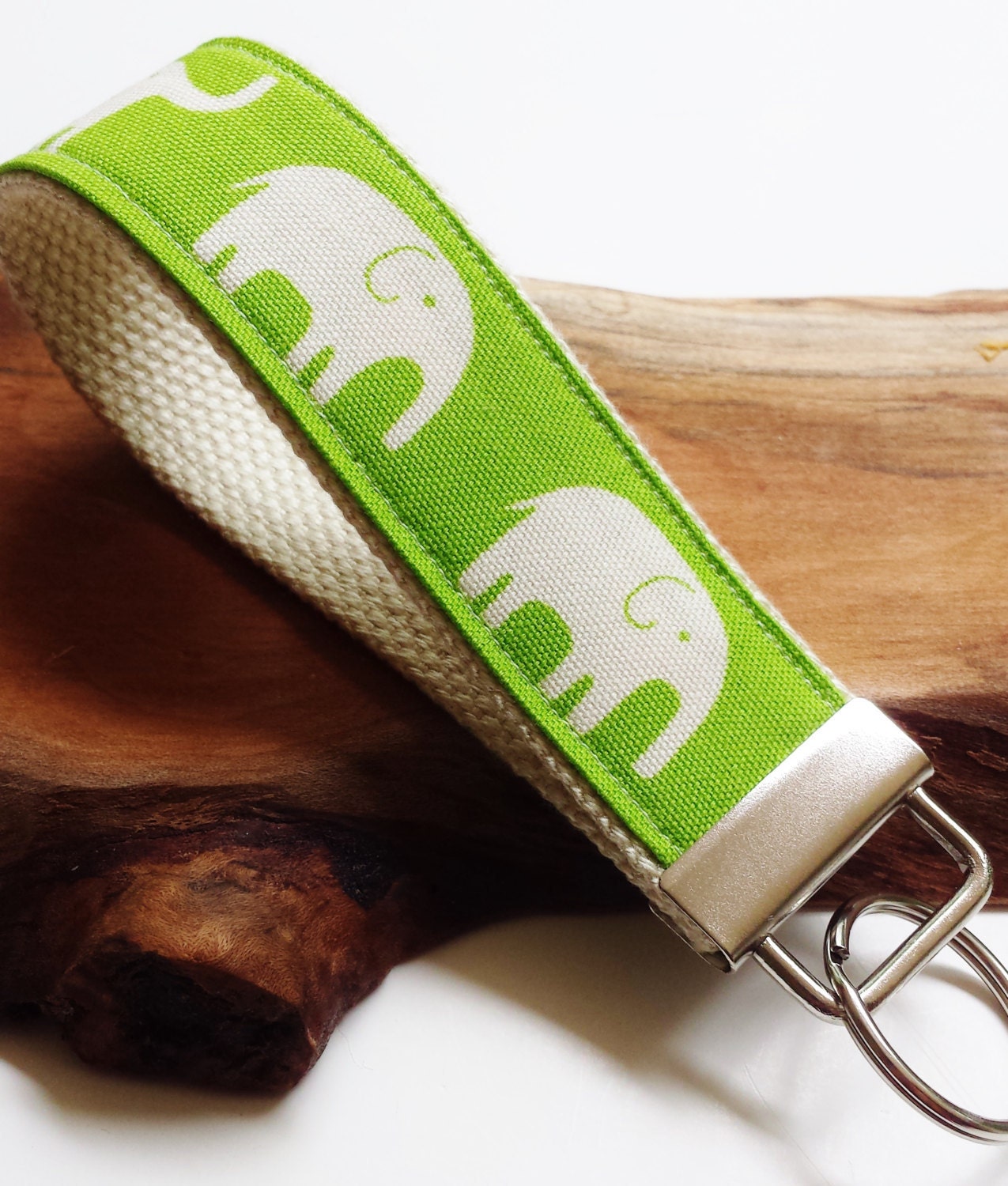 Wrist Key Chain Key Fob Wristlet Keychain key ring Fabric