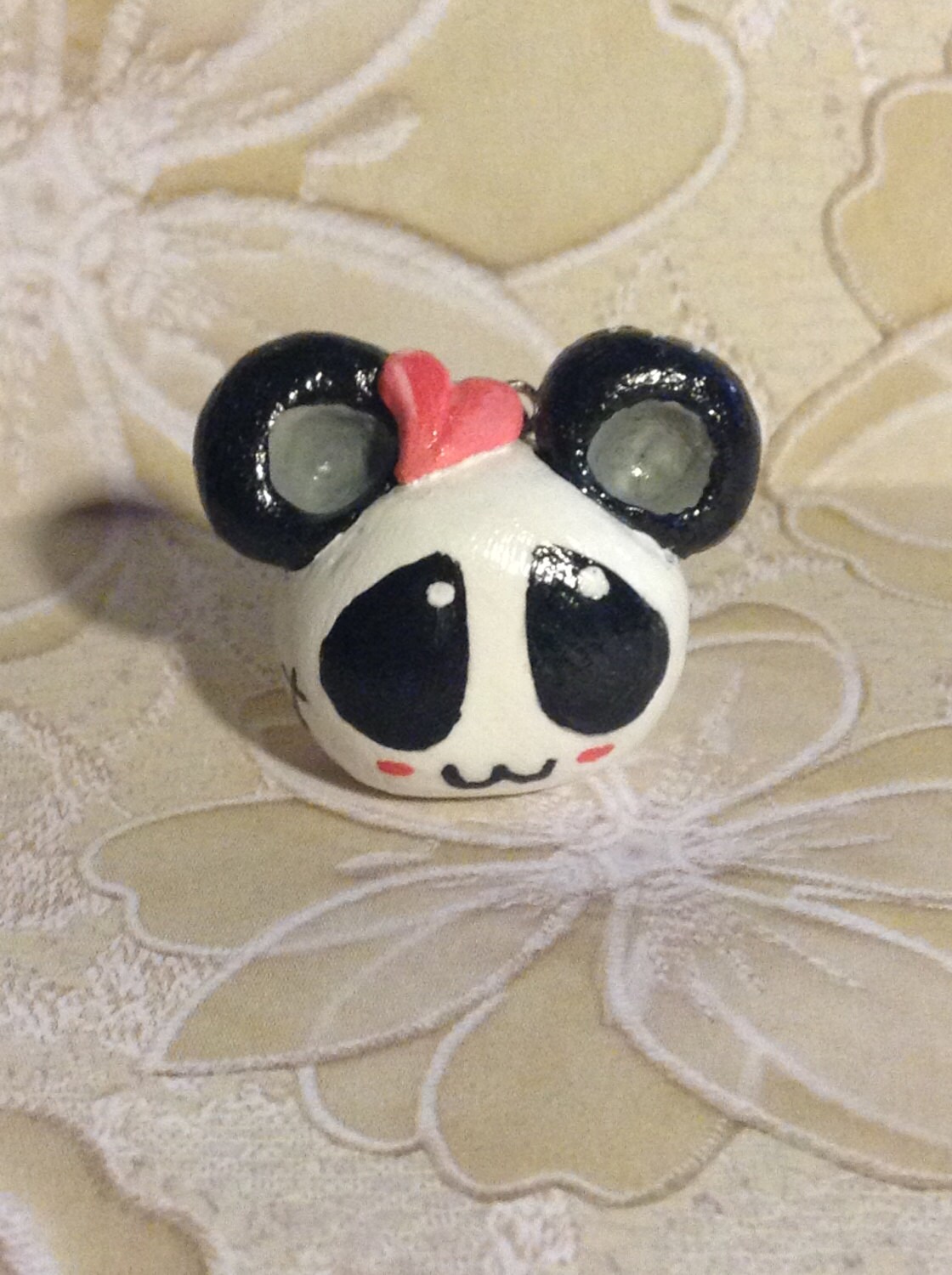 Panda Charm by pinkydragon9 on Etsy