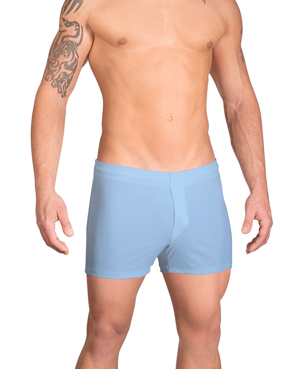 Men S Swim Boxers In Solid Colors By Vuthy Sim