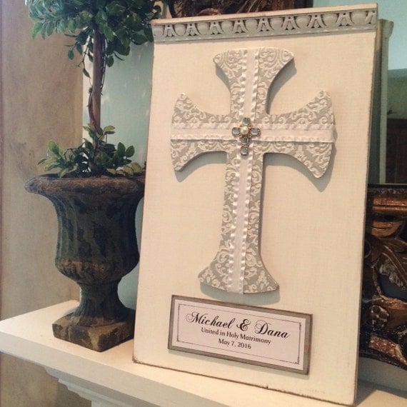 Personalized Cross Wedding Gift Personalized by thememorykeepers