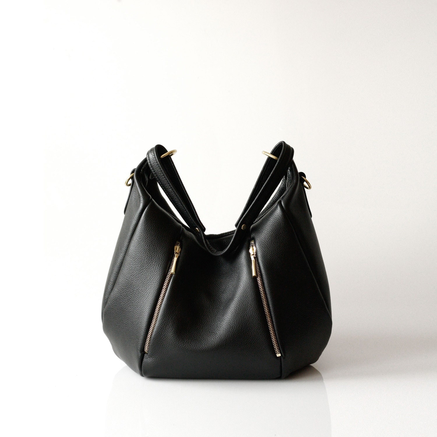 Soft Leather Handbag OPELLE Ballet Bag