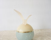 Vintage Avon Collectible Stained Glass Bottle