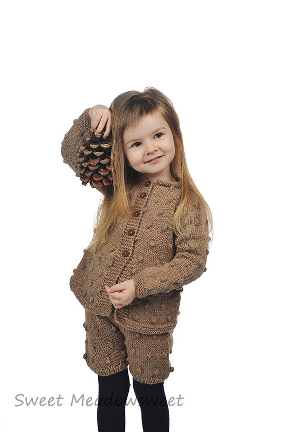 Brown Girls Toddler Sweater - Sweater Vest