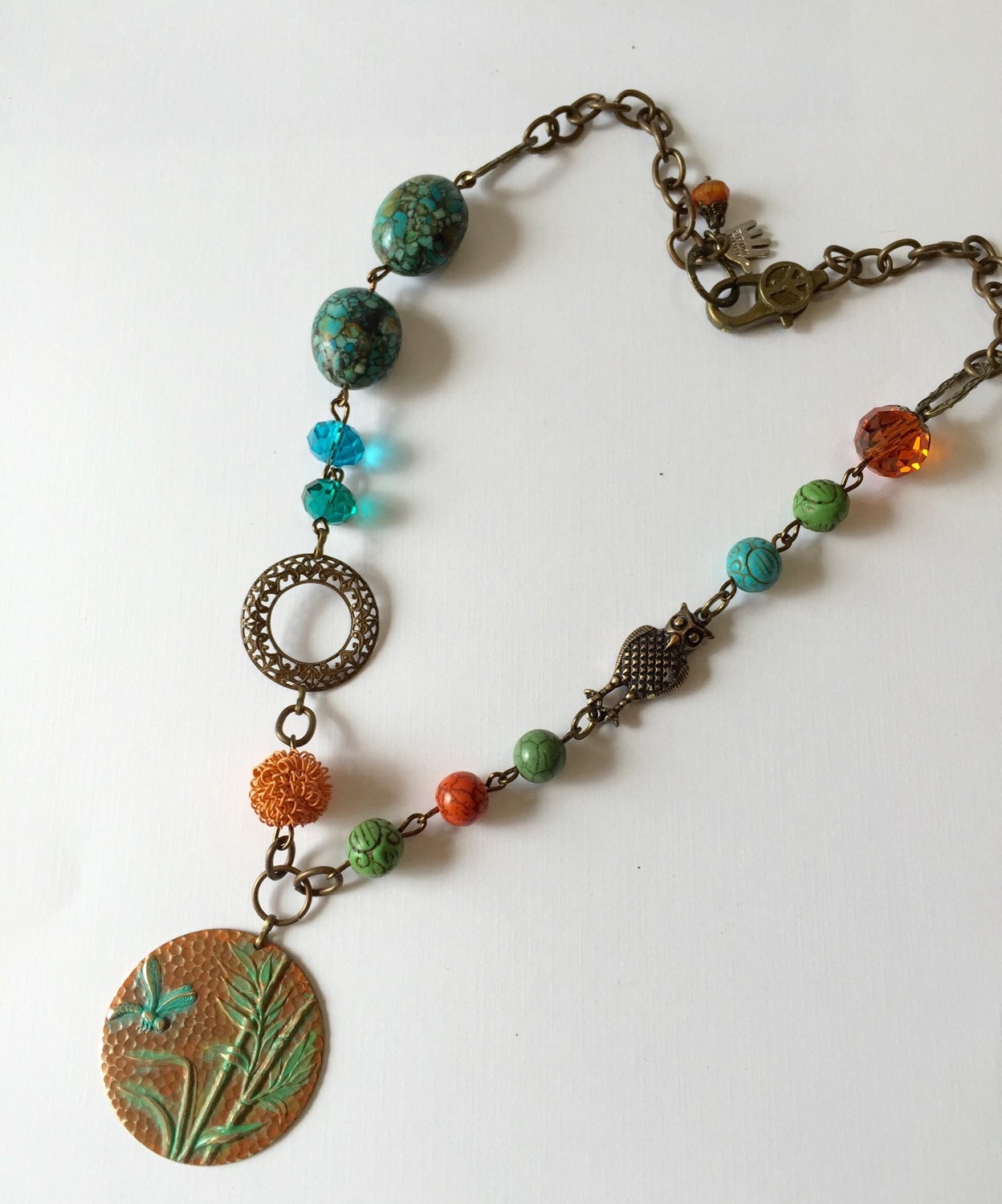 Mother Nature necklace by TheNatureSoul on Etsy