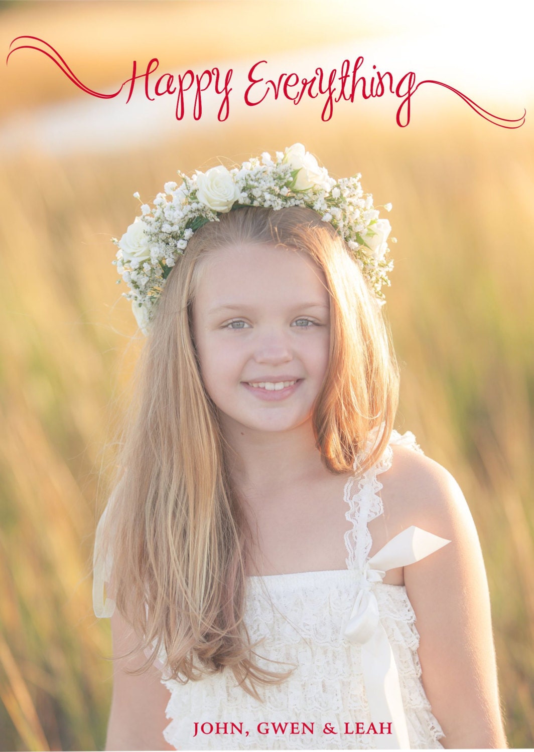 happy everything holiday card