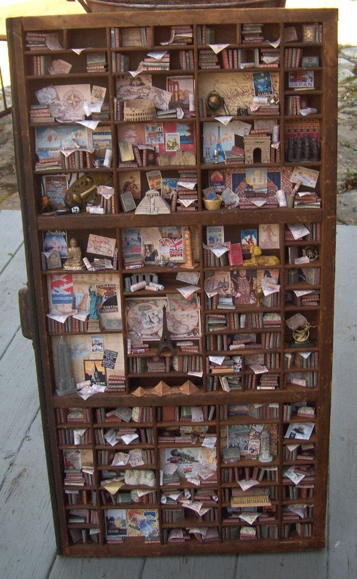 dollhouse library kit