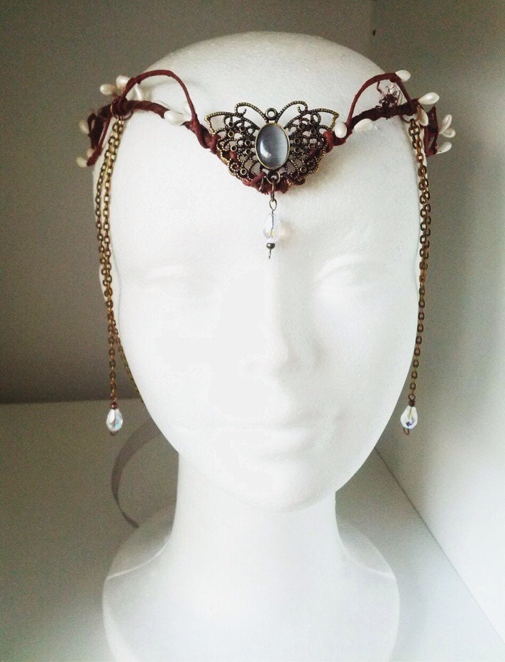 Butterfly tiara elven crown