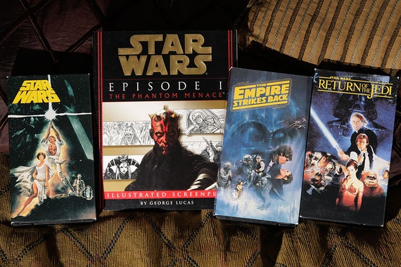 star wars vhs box set 1990