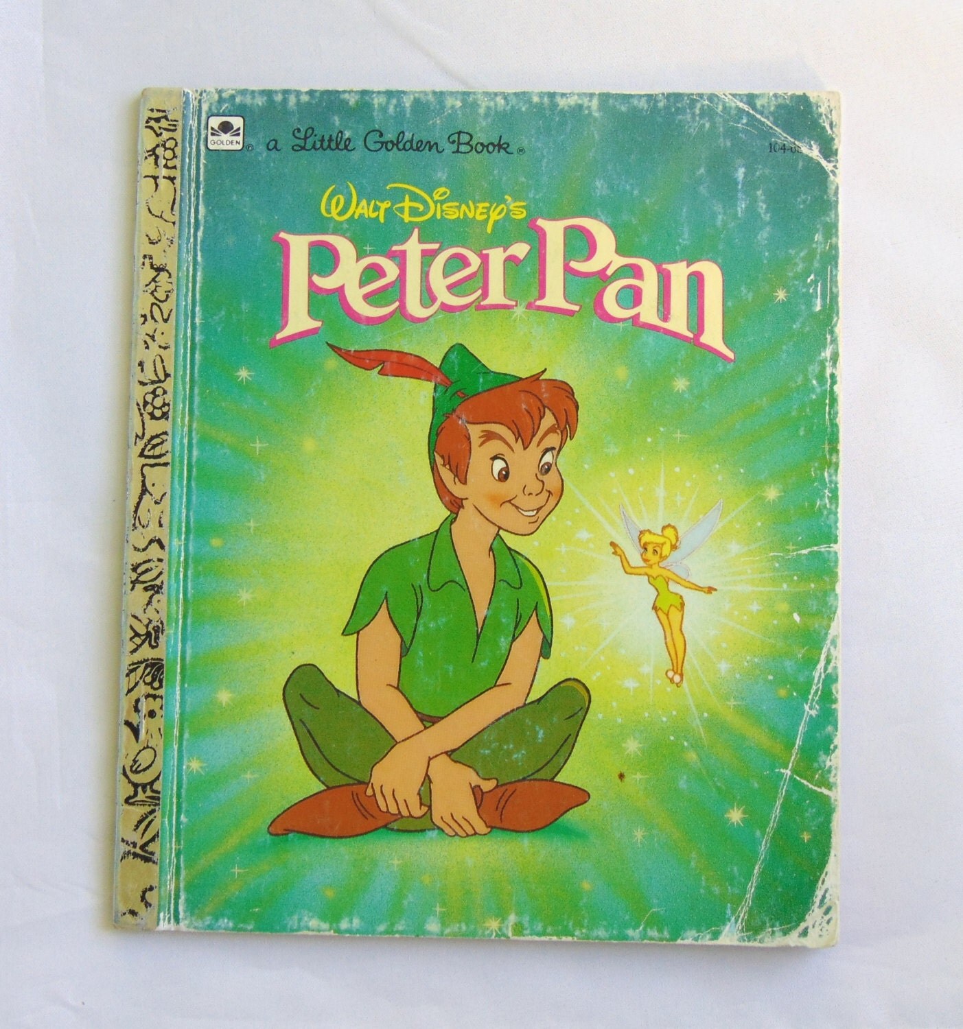 Peter Pan Vintage Walt Disney Little Golden Book by TheVintageRead