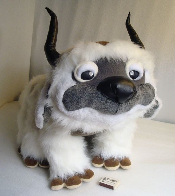 stuffed flying bison
