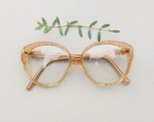 Vogart children's frames / Vintage child's rhinestone glasses / kids eyeglasses / cateye geek spectacles / 80s girl Eyewear