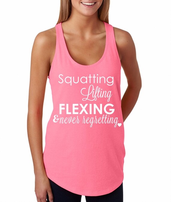 Workout Tank Top. Neon Pink. Racerback Tank by LivingProofGear