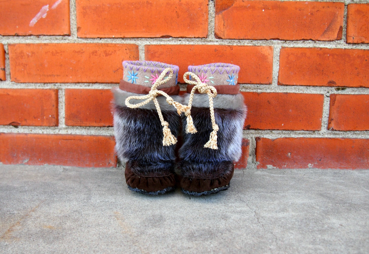 custom seal skin fur boots / mukluks / kamiks by DesignedbyBeely