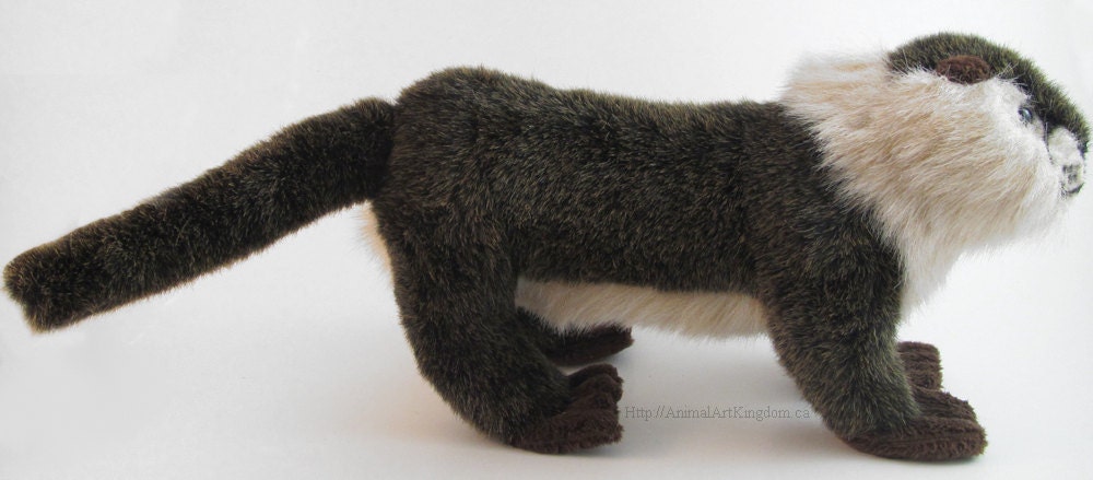 realistic otter plush