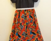 Batman Peasant-Style Girls Dress Made To Order Sizes 3 to 6