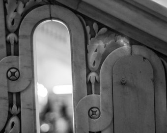 Black and White Fine Art Photography // New York Public Library, Architecture, New York City // Giclée Print