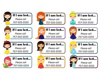 Custom Temporary Tattoos - Emergency Contact Info / If Lost