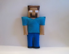 herobrine plush