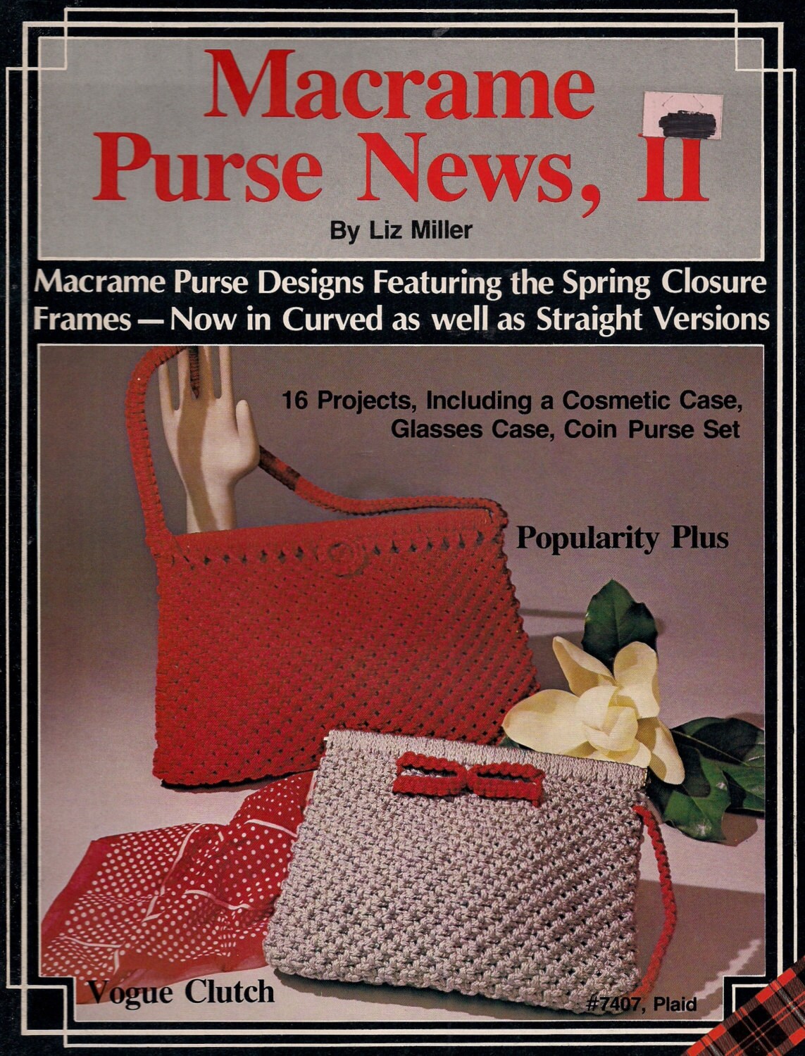 to craft julianos how Book and Purse Macrame Craft Vintage 2 News Patterns