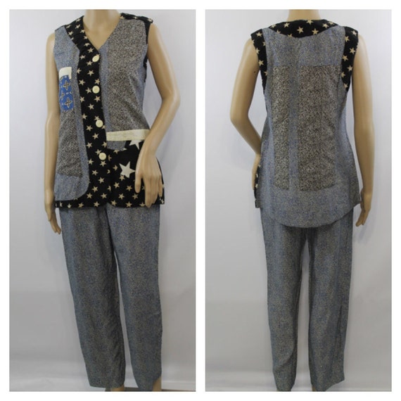 90s womens pant suit