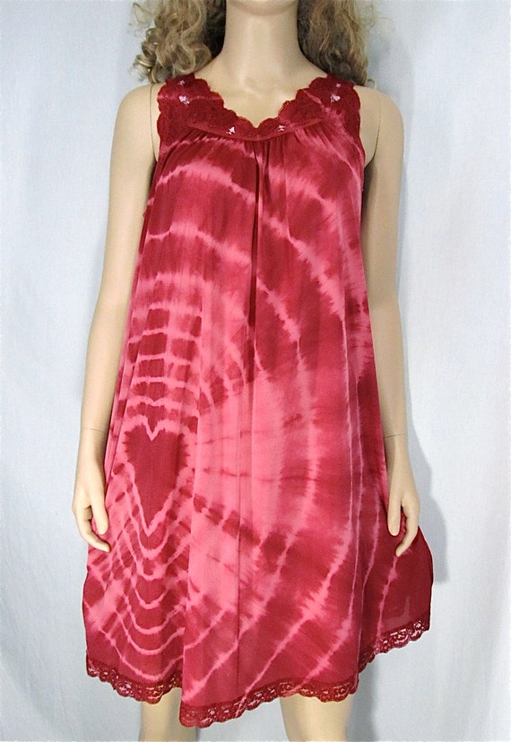 tie dye night gown
