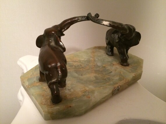 onyx elephant statue