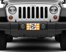 UT UNIVERSITY OF TENNESSEE Mirrored T GIRL License Plate / Car Tag
