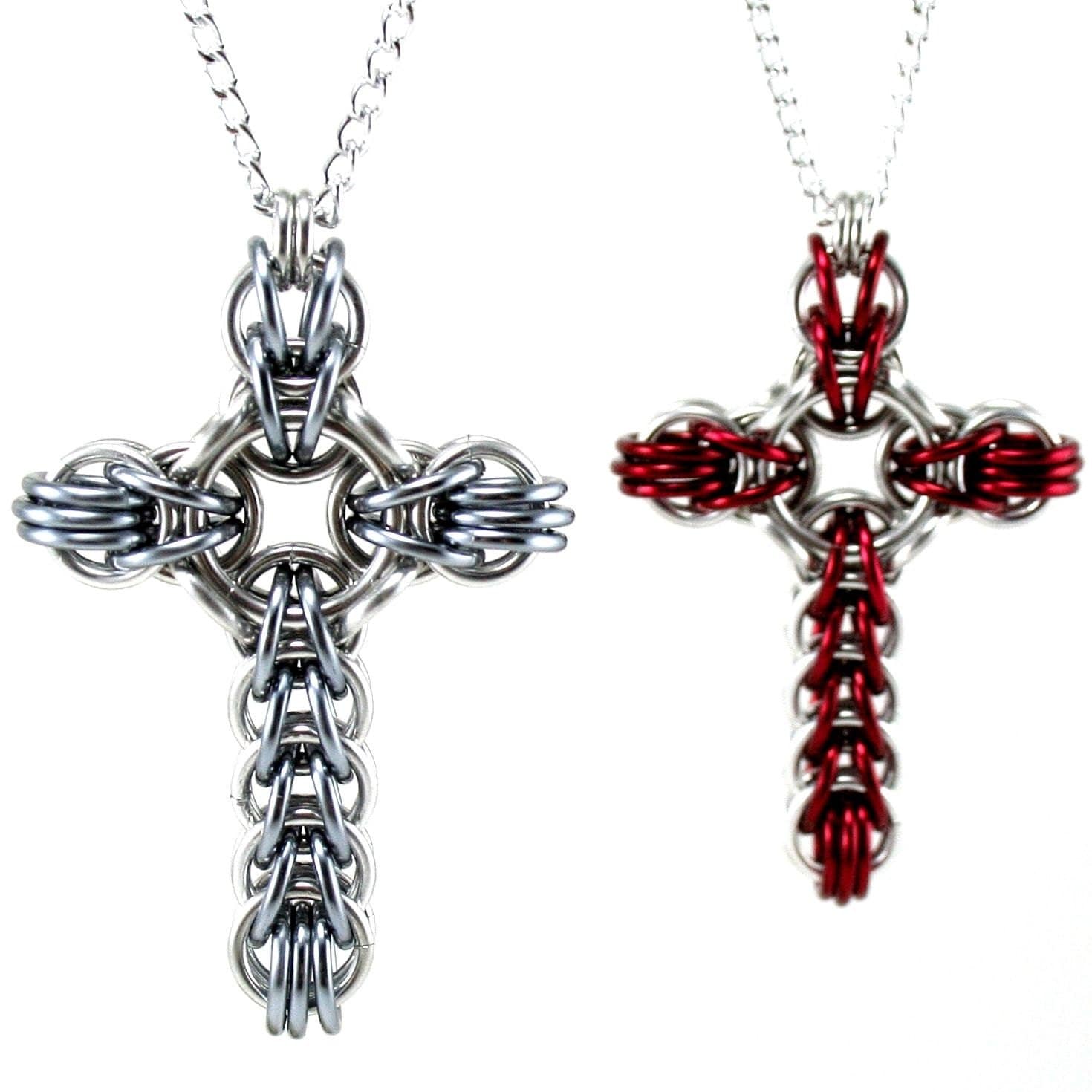 Chainmaille Celtic Cross Tutorial
