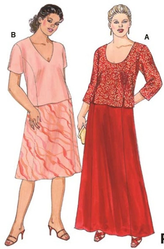 Kwik Sew Pattern 3468 Plus Size Women's Full Length or