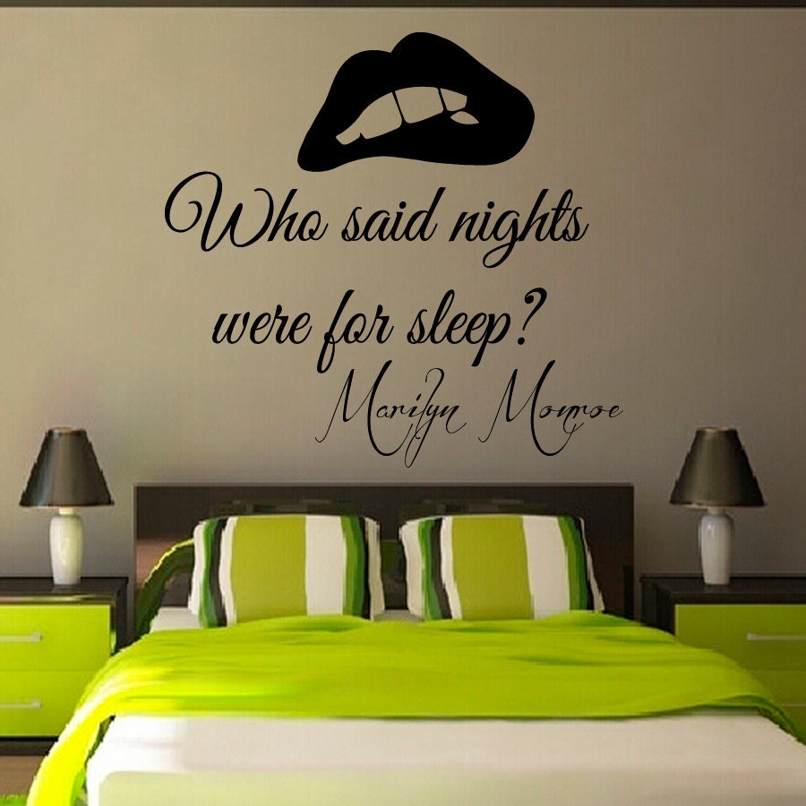 Marilyn Monroe Quotes Wall Decals