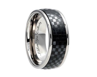 mens titanium ring engagement ring titanium wedding bands titanium wedding ring - Mens Wedding Rings Titanium mens titanium ring engagement ring titanium wedding bands titanium wedding ring - Mens Wedding Rings Titanium