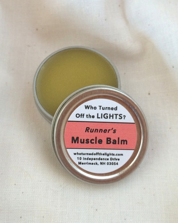 Sore Muscle Balm for Runners Organic With Arnica and