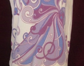 1960's Psychadelic Mod Sleeveless Shirt Pucci Style