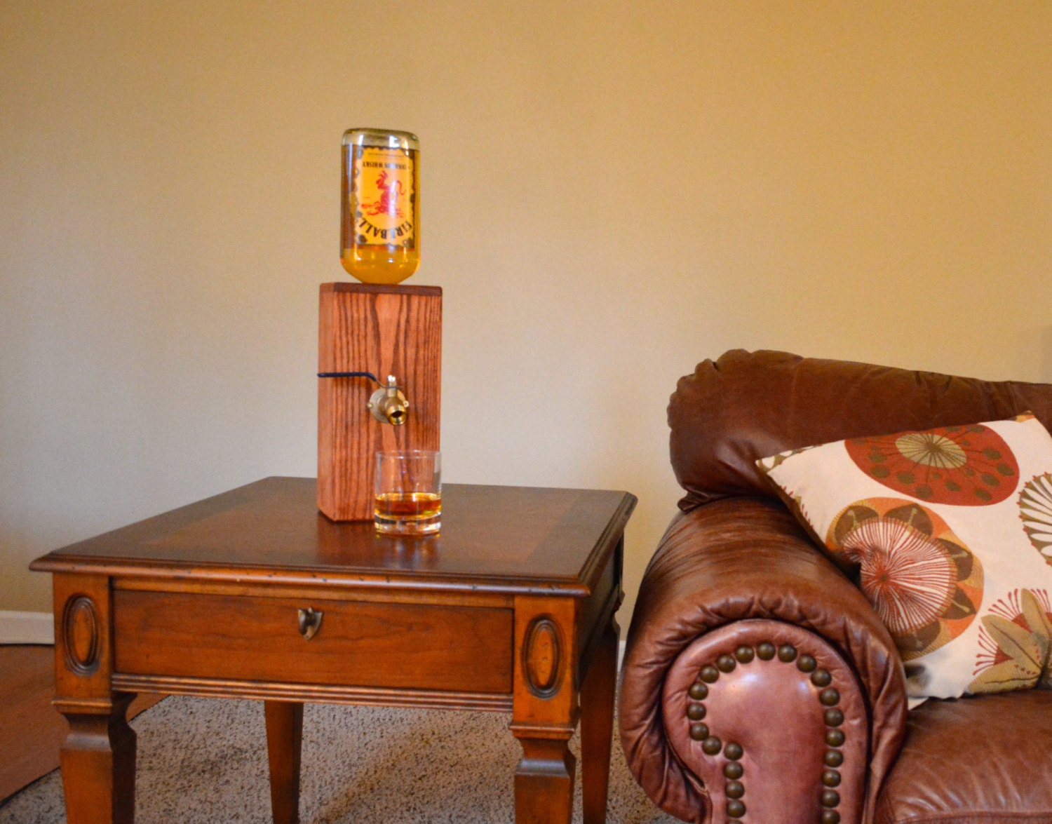 Wood Liquor Dispenser/Decanter